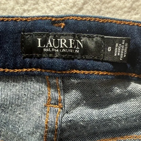 Lauren Ralph Lauren Dark Wash Skinny Jeans – Size 6 - Picture 7 of 10
